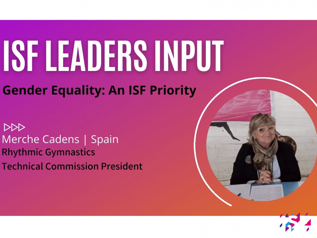 Gender Equality: An ISF Priority | Merche Cadens