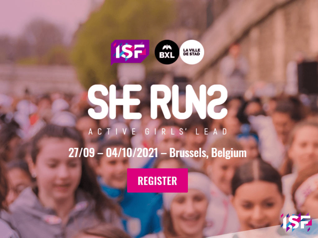 Welcome to the ISF She Runs Event Webpage
