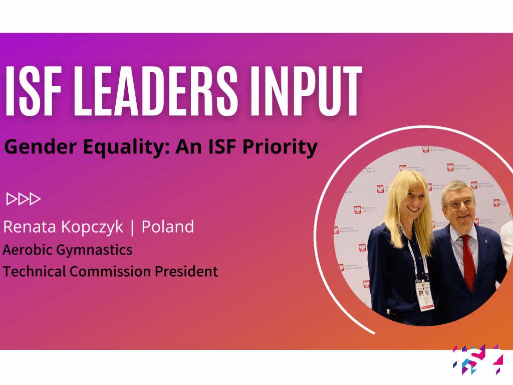 Gender Equality: An ISF Priority | Renata Kopczyk