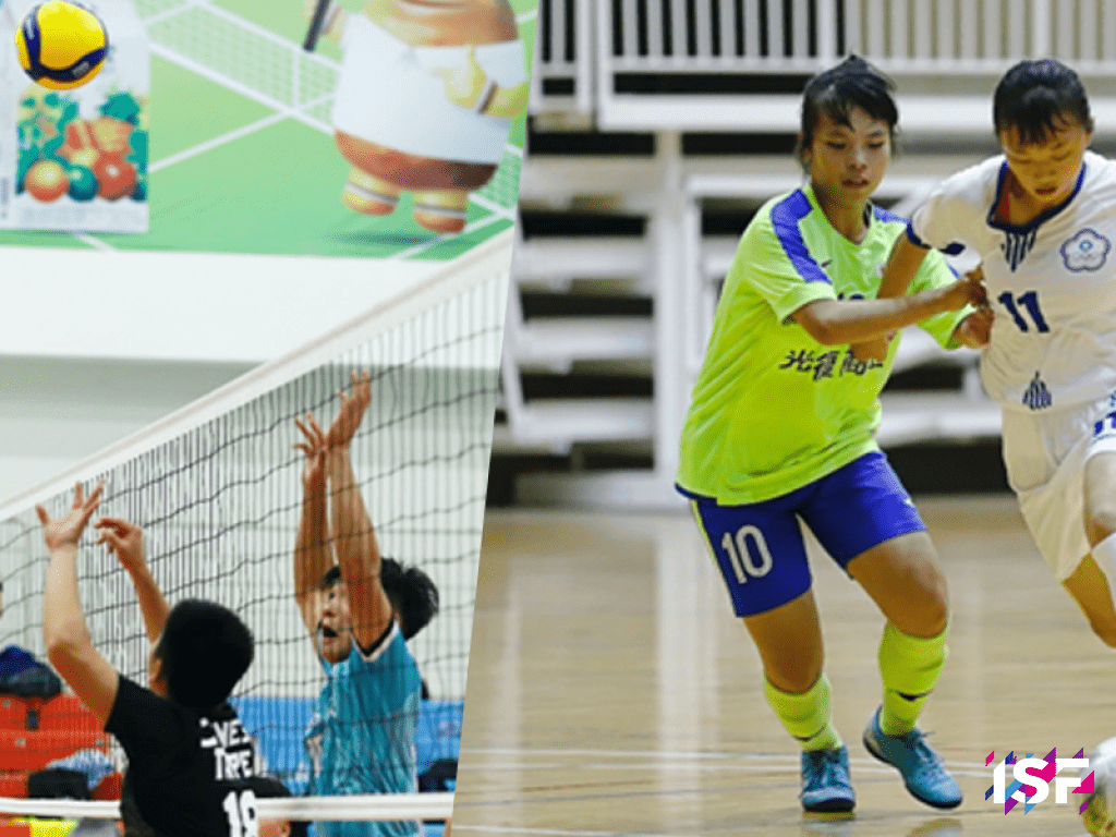 Chinese Taipei Held The School Volleyball & Futsal Simulative Matches