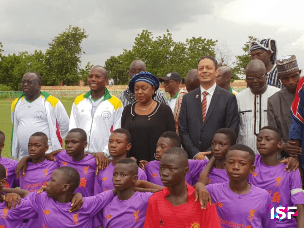 Official ISF Plaque Presentation in Burkina Faso