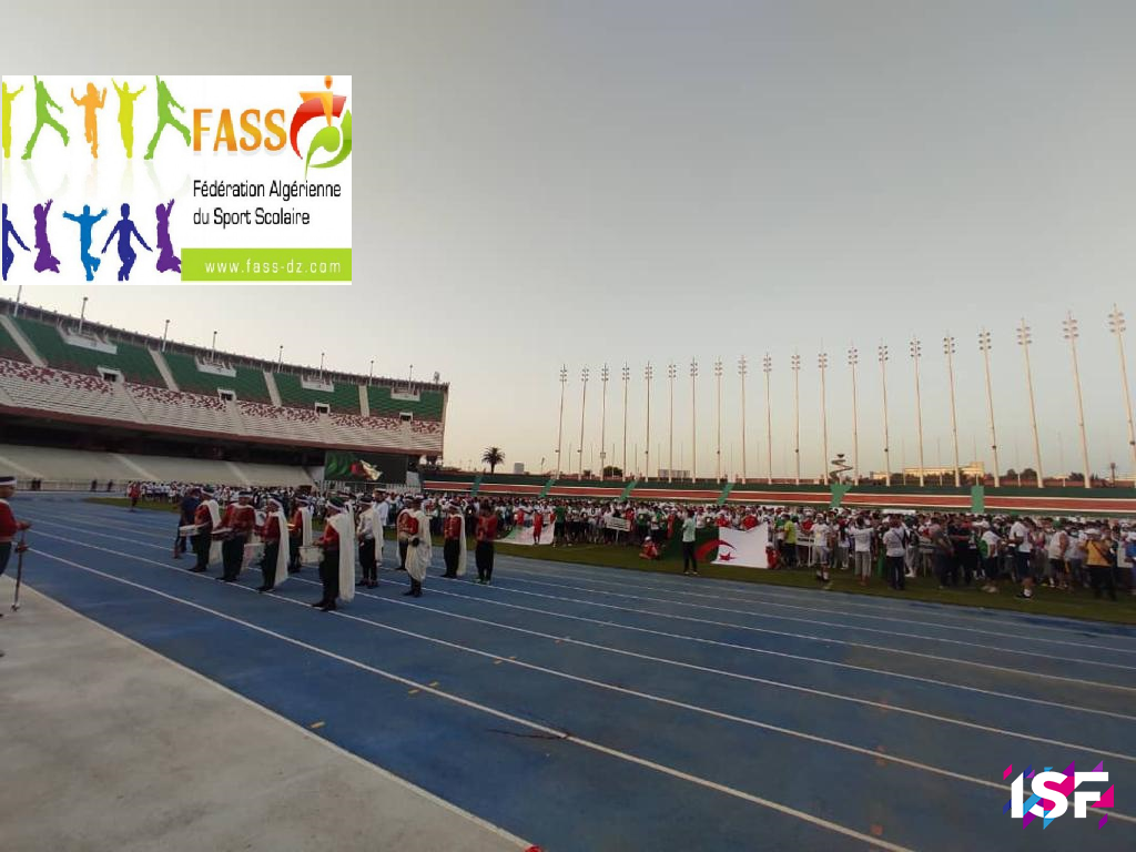 Opening Ceremony of the Algerian National Primary Festival of Team Sports 