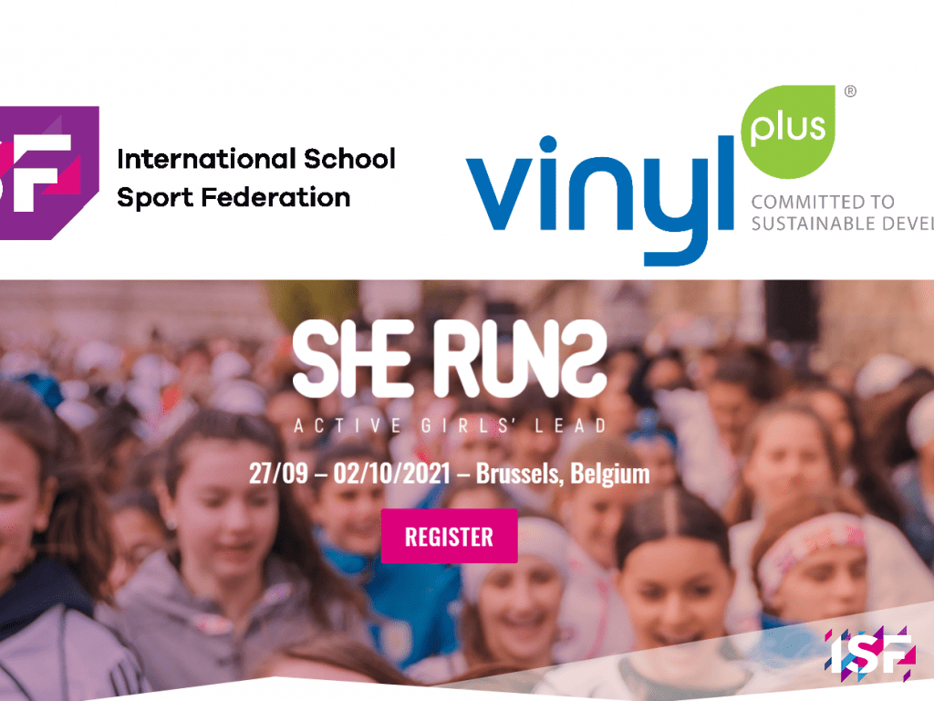 ISF and VinylPlus Partnership Through She Runs-Active Girls' Lead