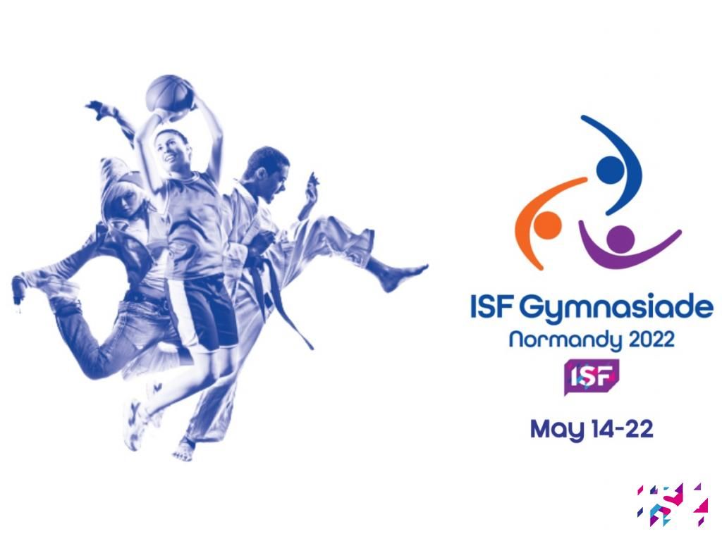 ISF Gymnasiade Normandy 2022 Banner