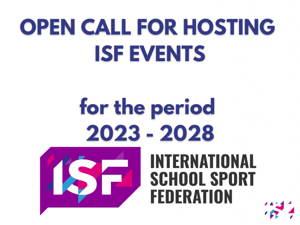 Open Call for Hosting ISF Events 2023 - 2028