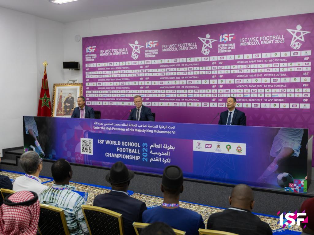 Press Conference - ISF WSC Football 