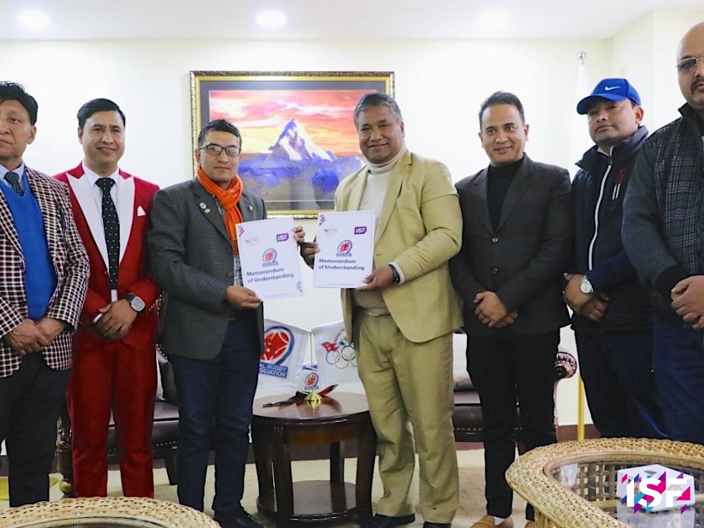 Nepal School Sports Federation signed MOU with national Rugby Association 