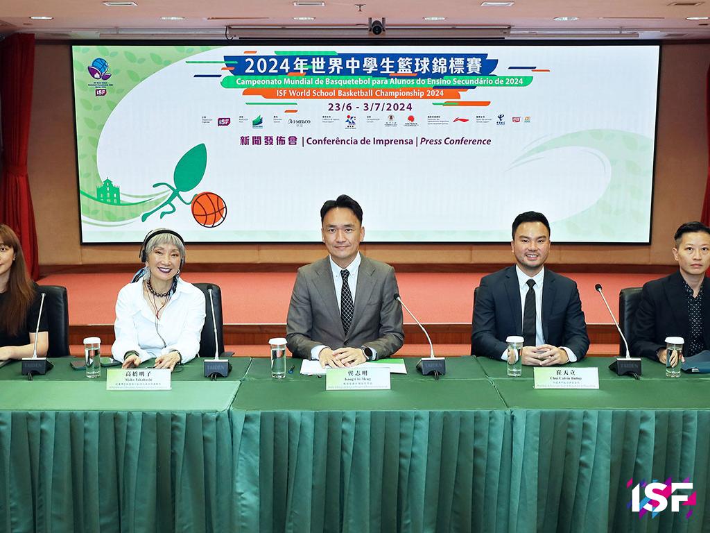 Press Conference ISF WSC Basketball 2024