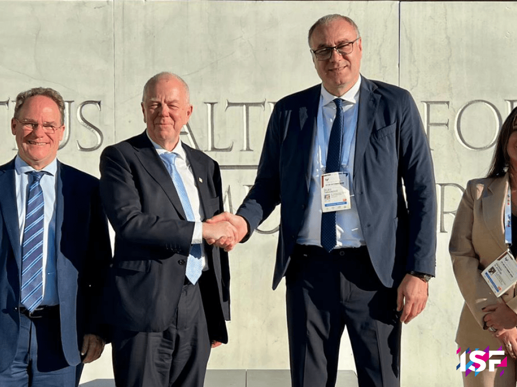 ISF IBU biathlon MoU presidents