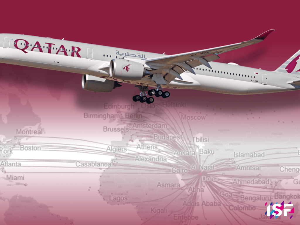 qatar airways discount ISF WSC 2026