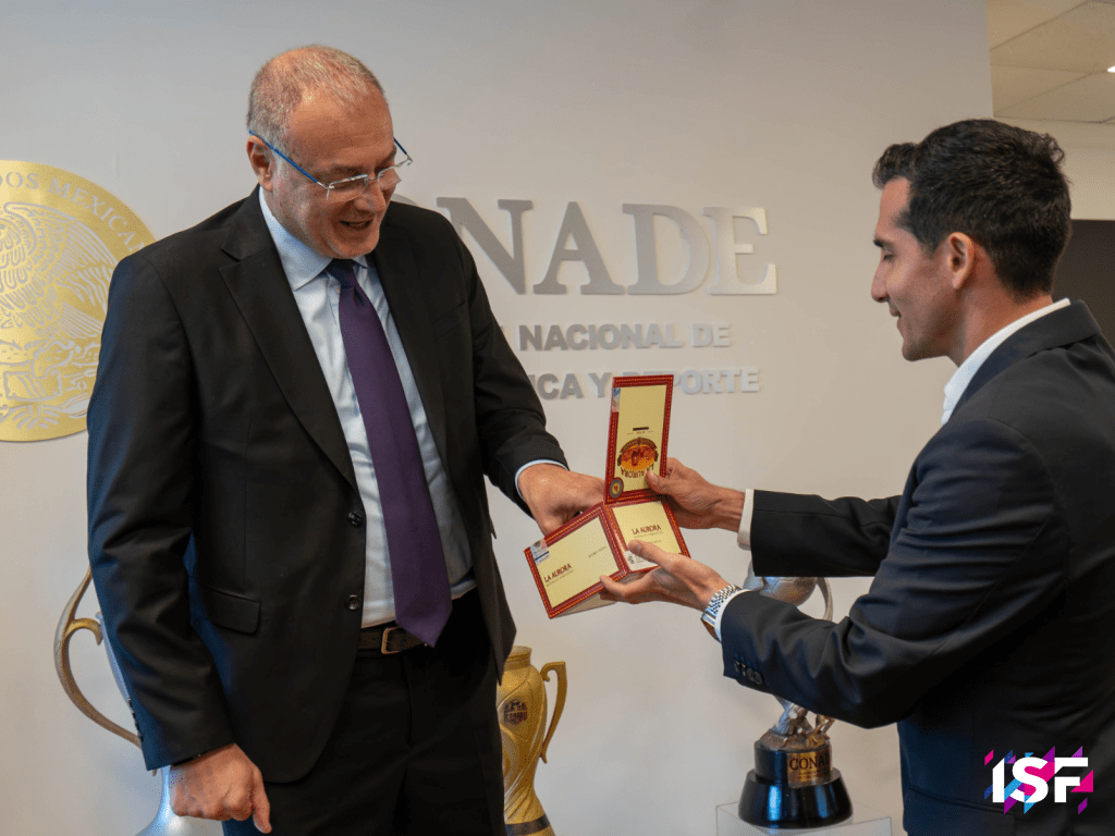 ISF President meet with Sport Minister Mexico