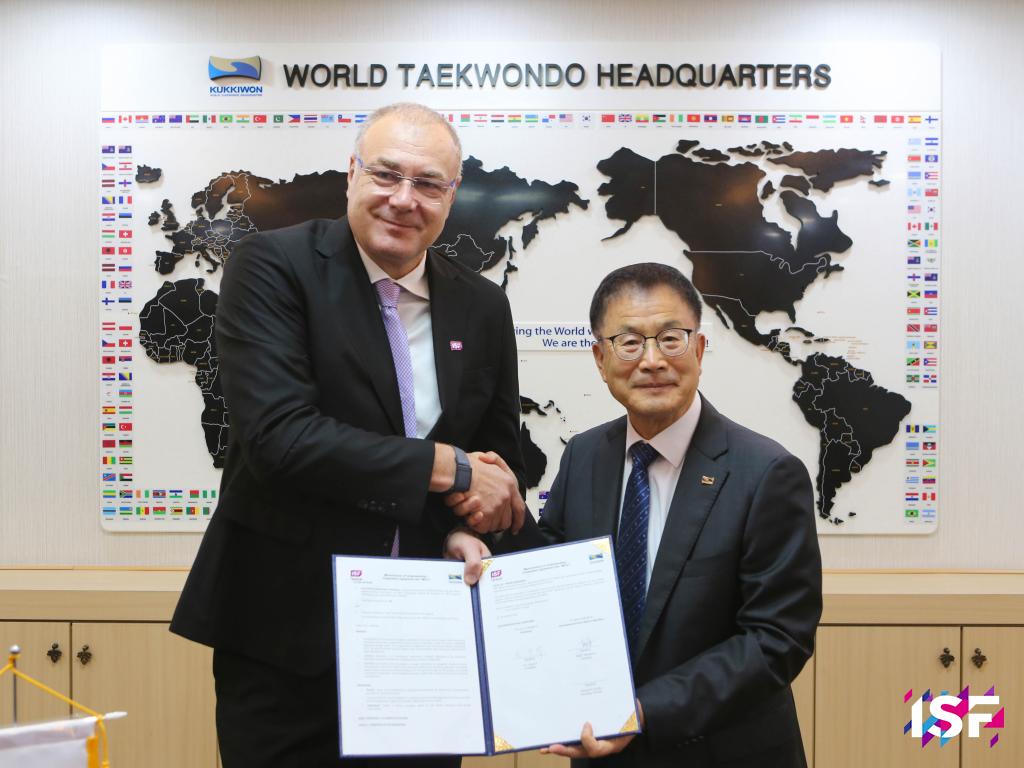 ISF president Kukkiwon President
