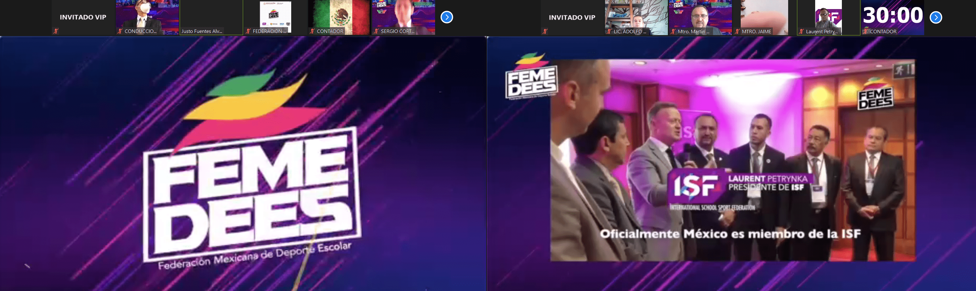 ISF President Attends the Mexican Federation of School Sports National Congress