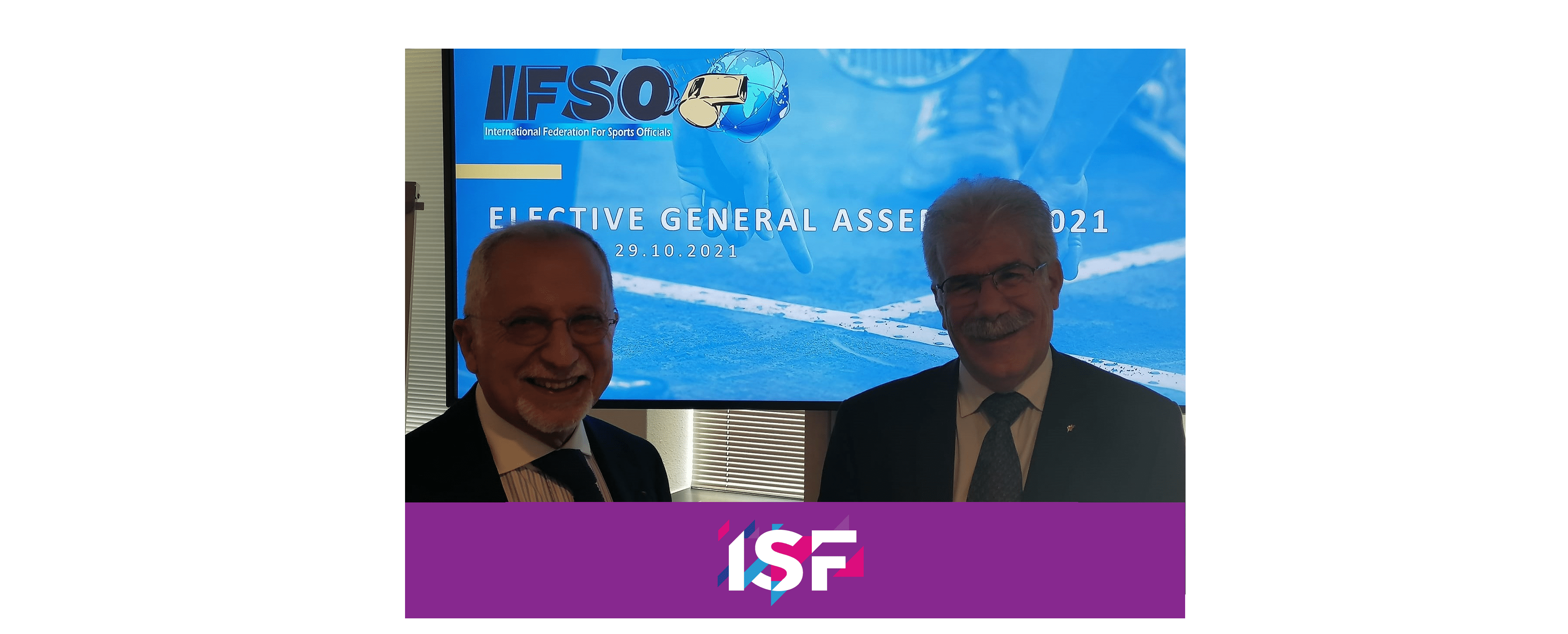 ISF re-elected to the IFSO Executive Committee