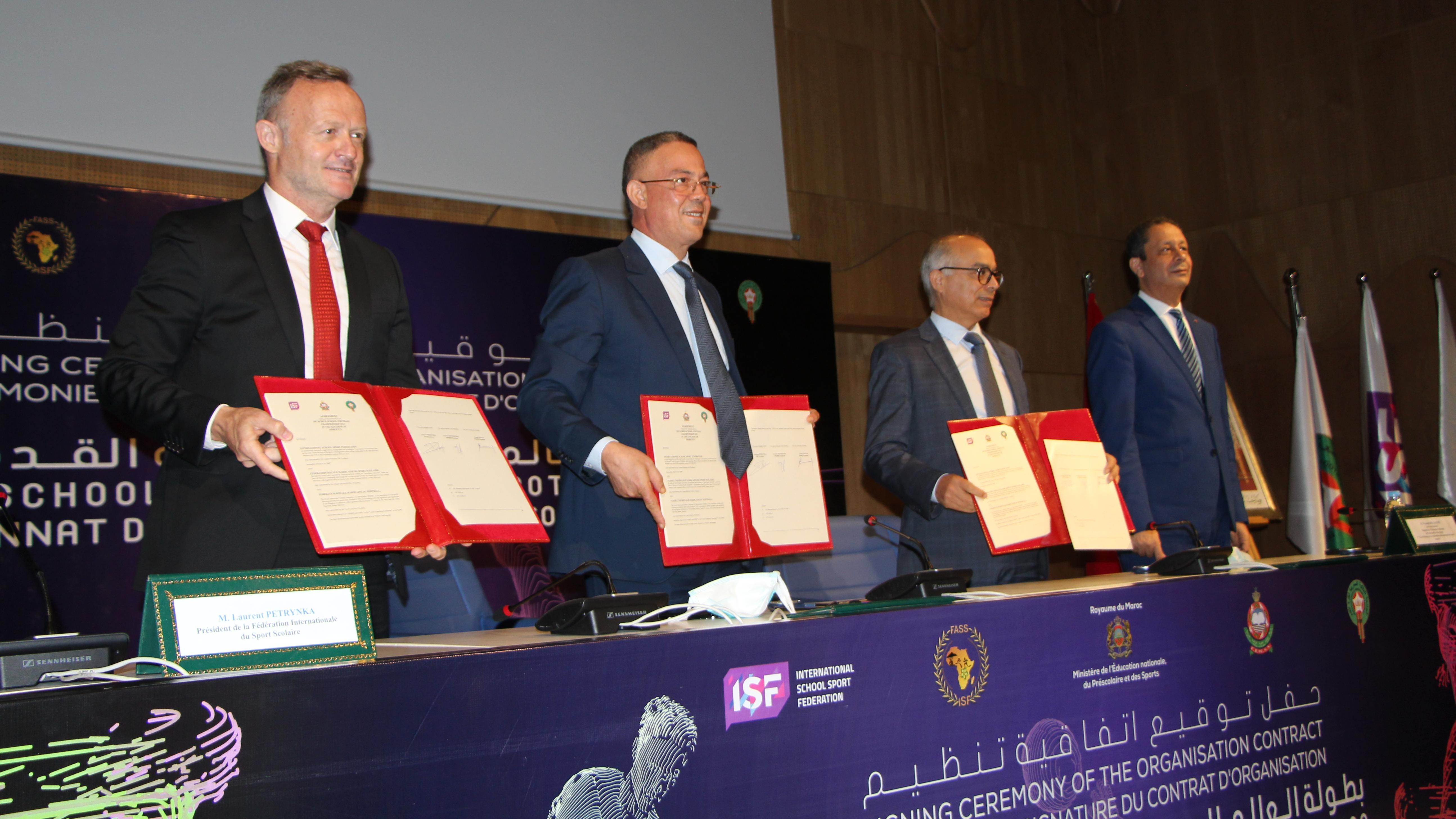 ISF WSC Football 2023 Rabat Signing