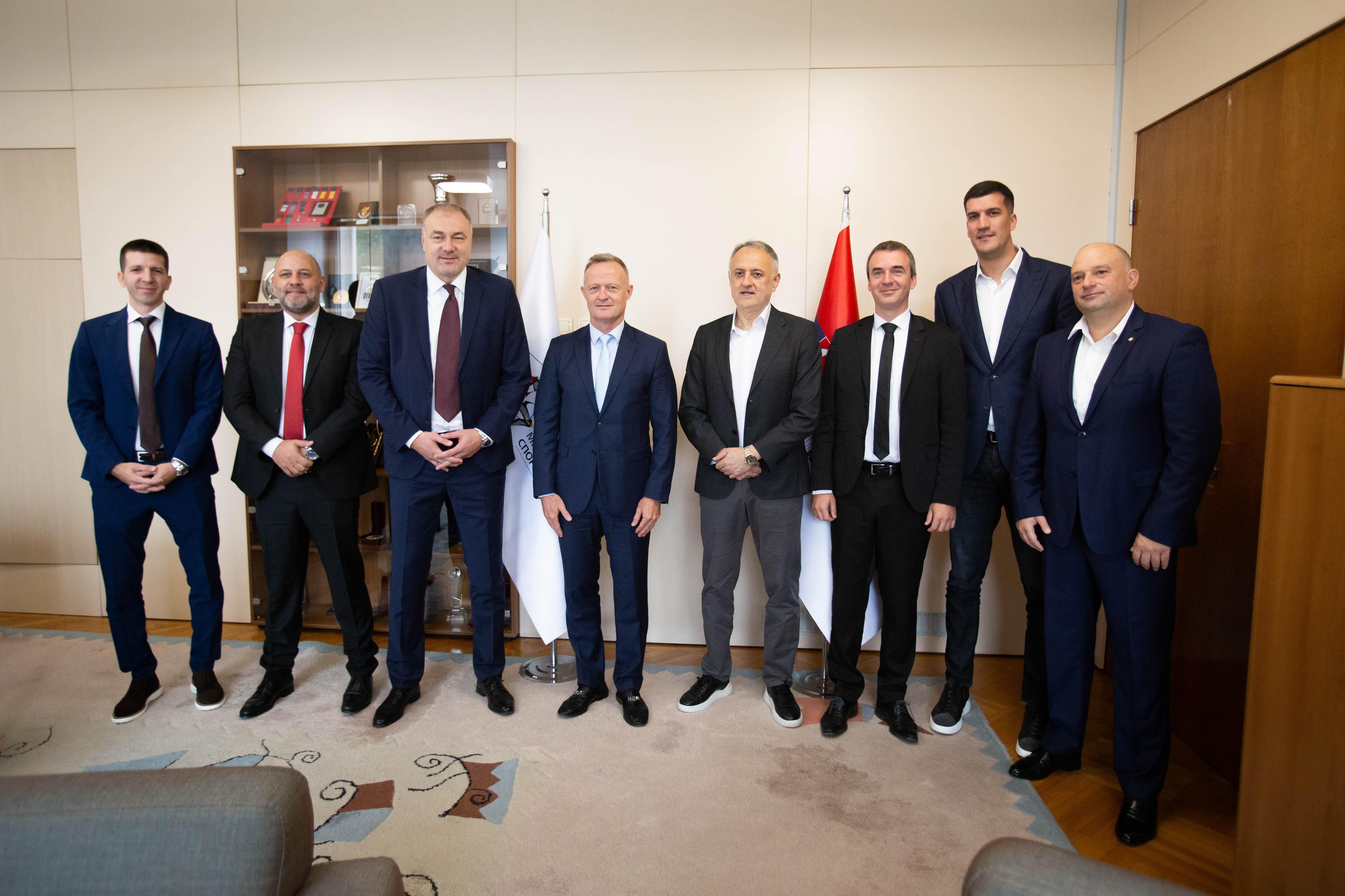 ISF meeting with minister Zoran Gajić