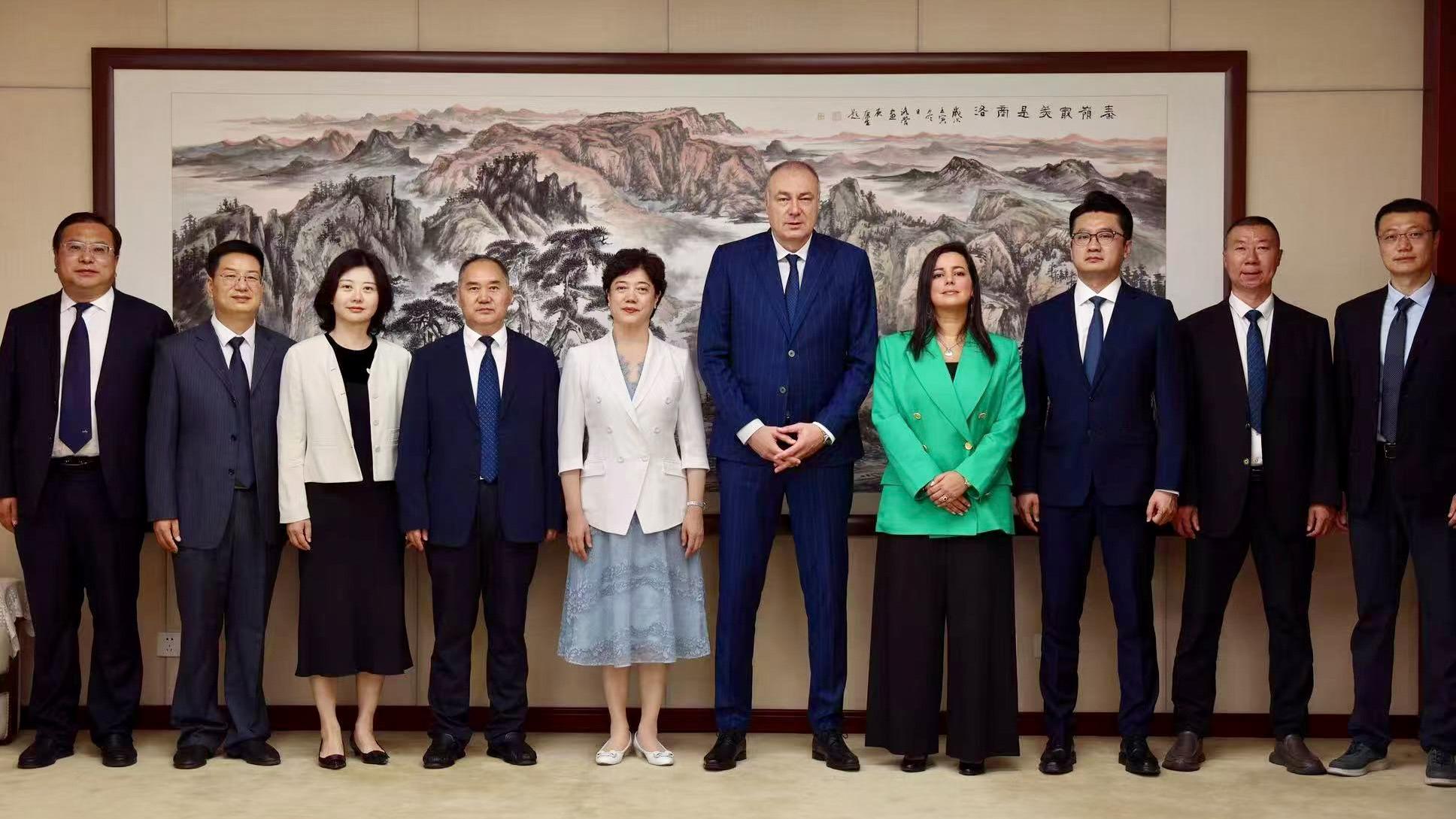 ISF Leadership inspects Shangluo