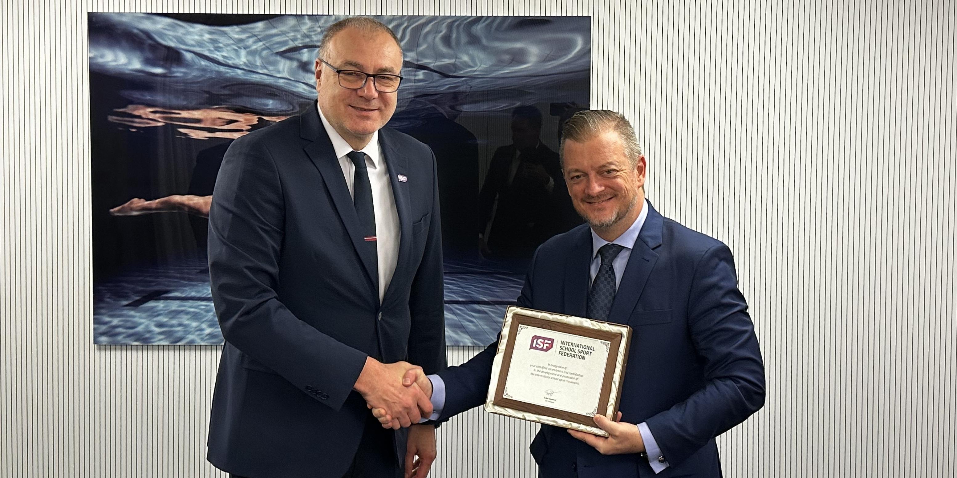 ISF IPC Meeting Lausanne President