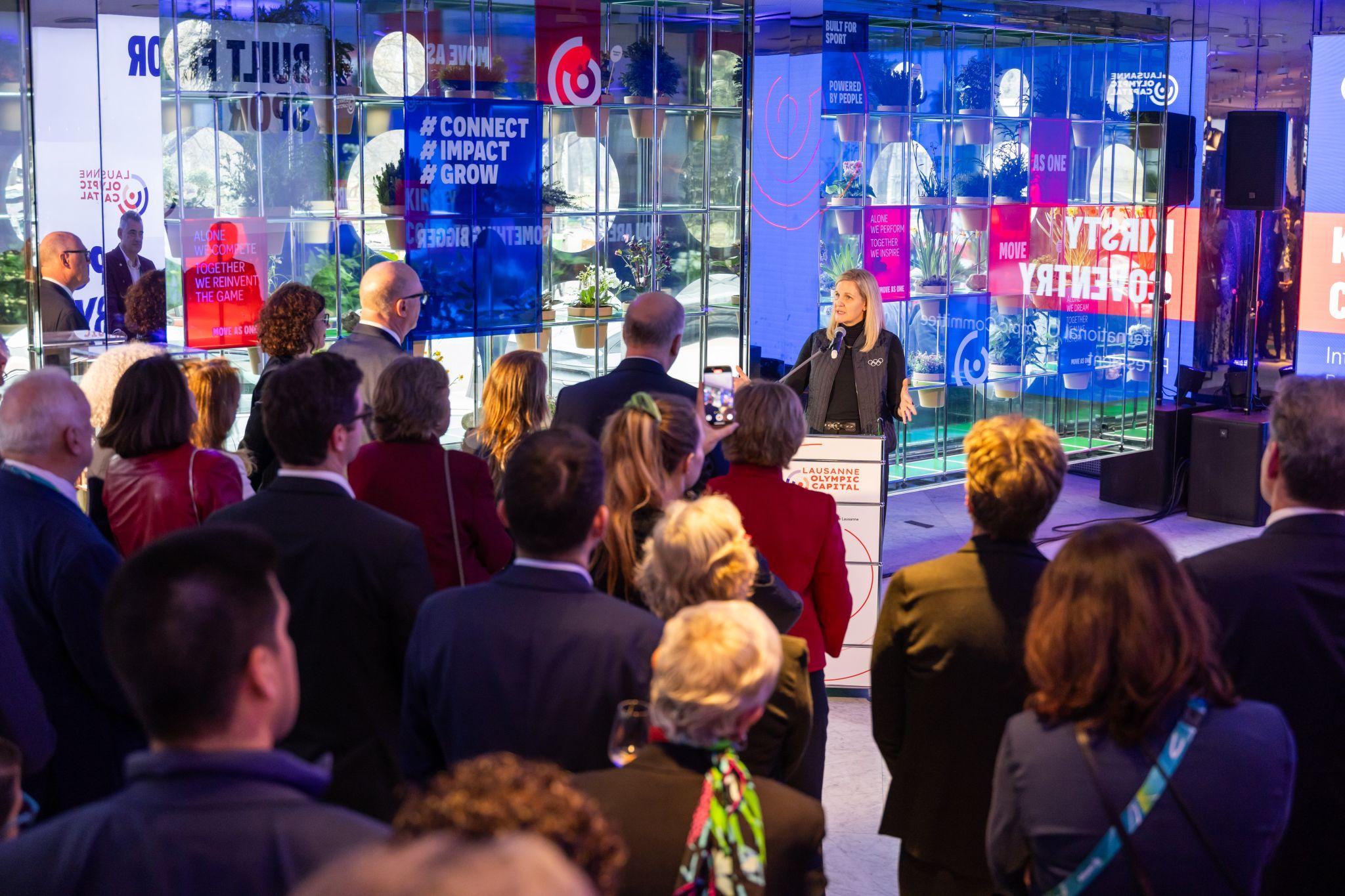 olympic capital reception milano cortina 2026 isf president