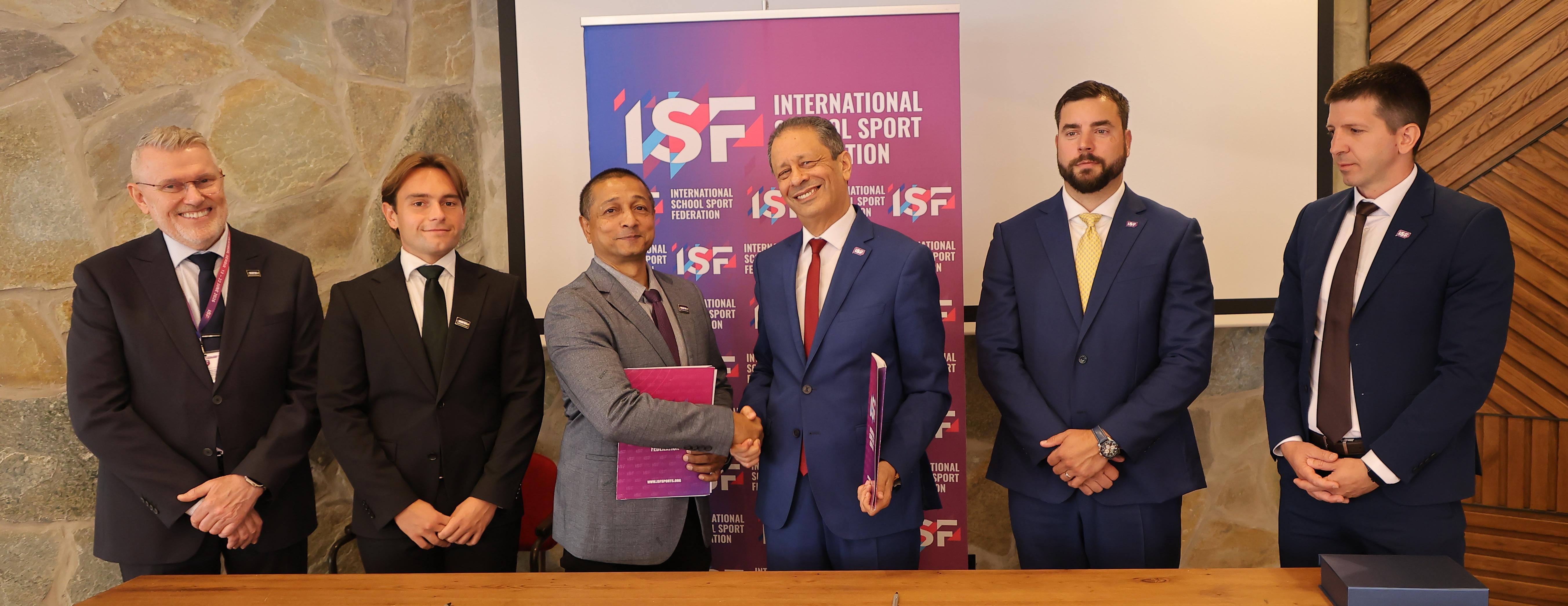 ISF WPA President MoU Signing Belgrade Serbia