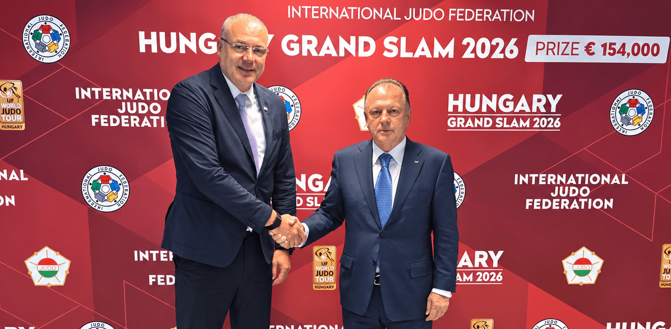 ISF President Željko Tanasković IJF President Marius Vizer