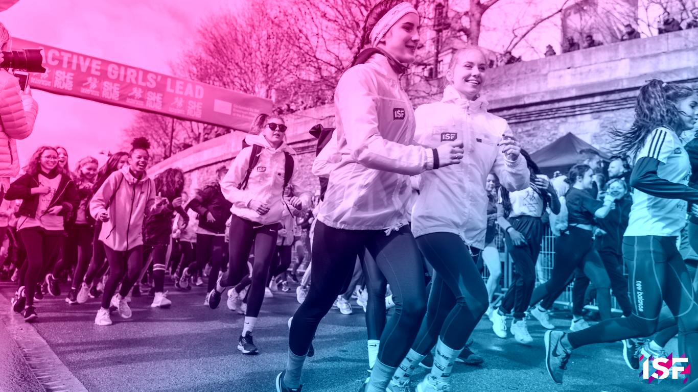 ISF She Runs Active Girls' Lead