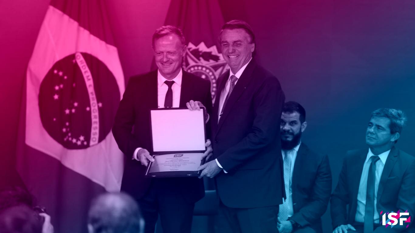 ISF President Laurent Petrynka Welcomed by Brazil President Jair Bolsonaro