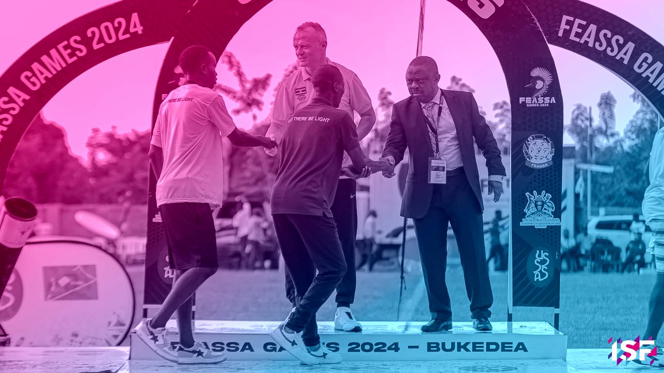 Awarding FEASSSA Games 2024 Laurent Petrynka