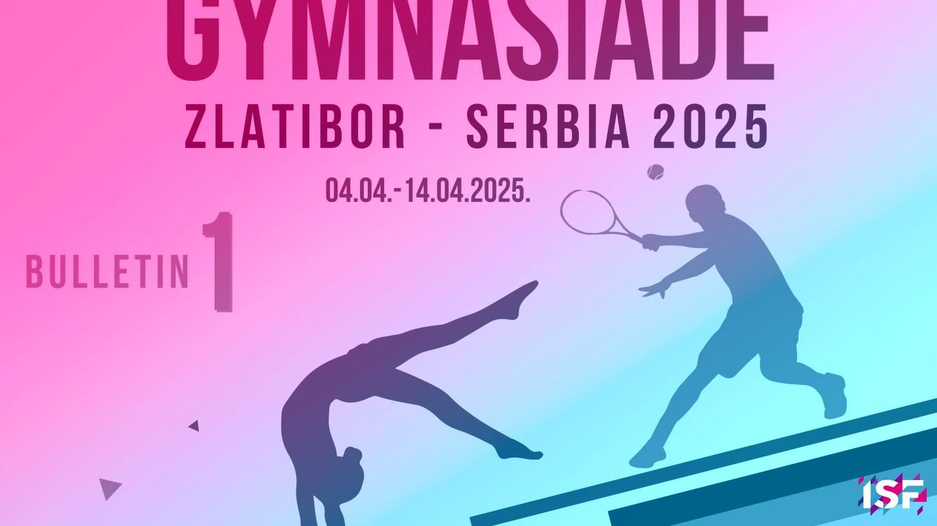 Bulletin 1 U15 Serbia 2025 cover