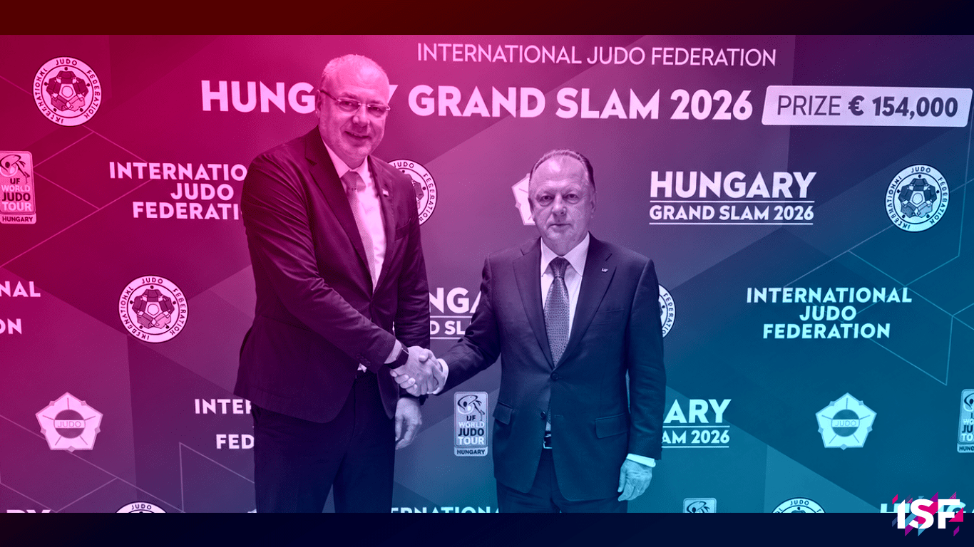ISF President Željko Tanasković IJF President Marius Vizer