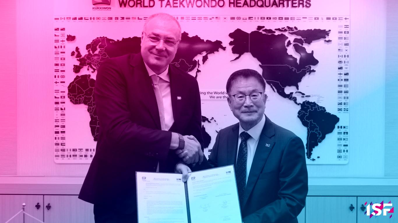ISF president Kukkiwon President