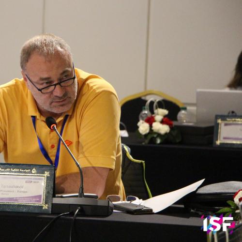 ISF Europe Continental President Tanaskovic
