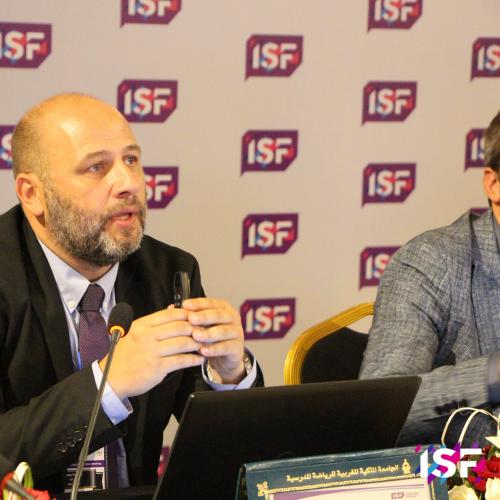 ISF Sports Director Josip Kosutic