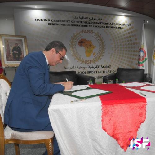 Signing of the FASS headquarters