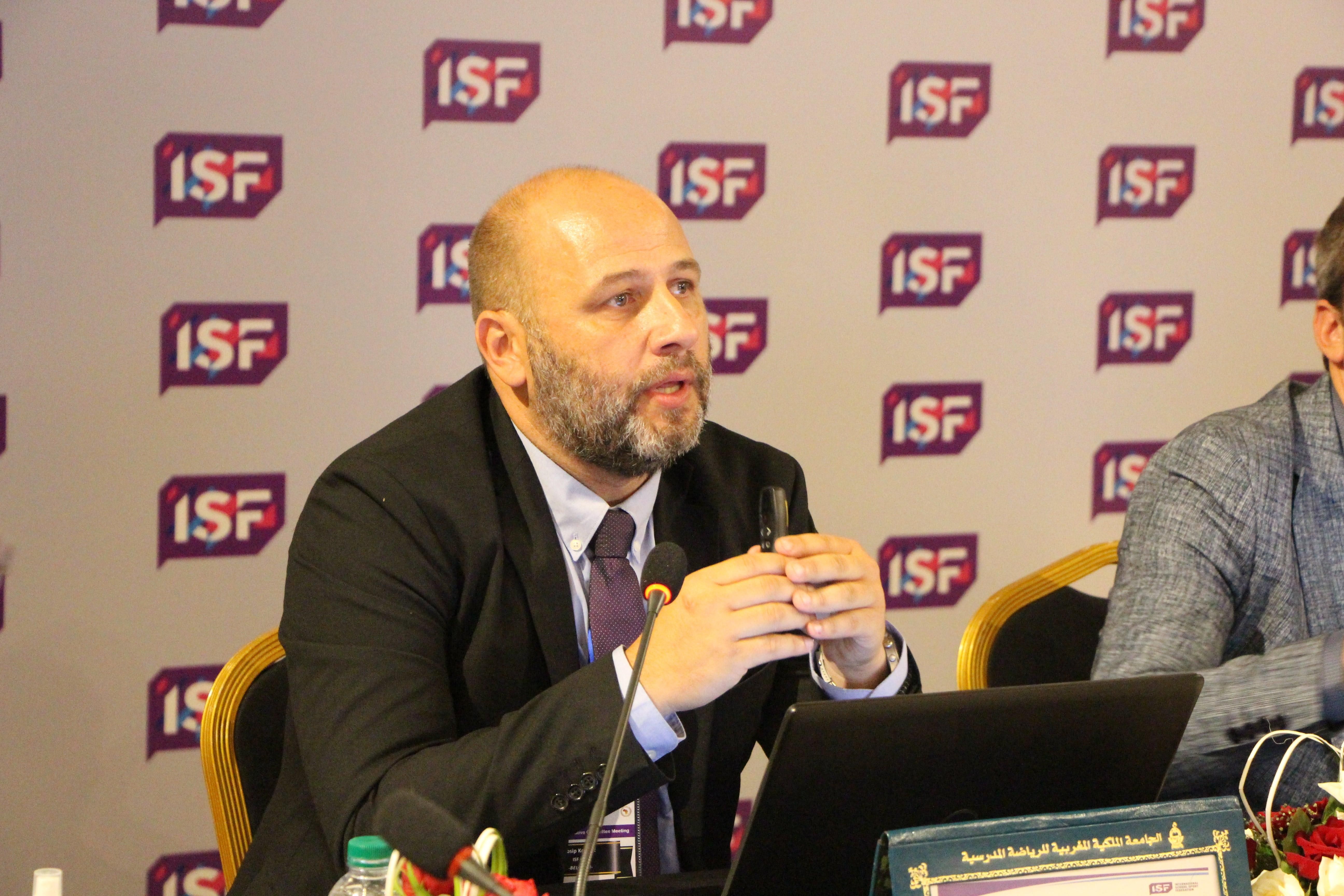 ISF Sports Director Josip Kosutic