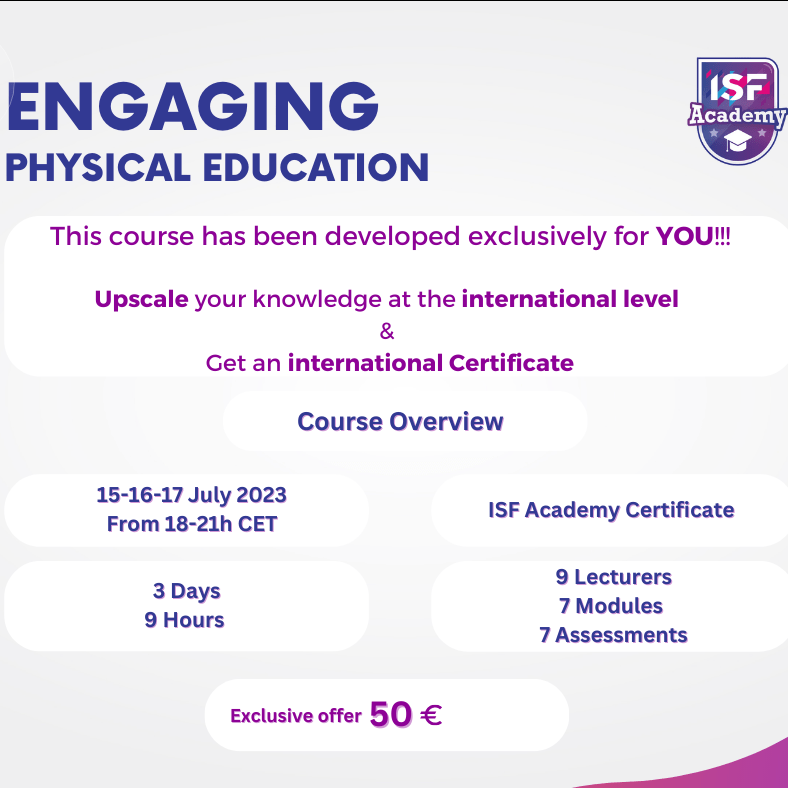 ISF Academy PE Course