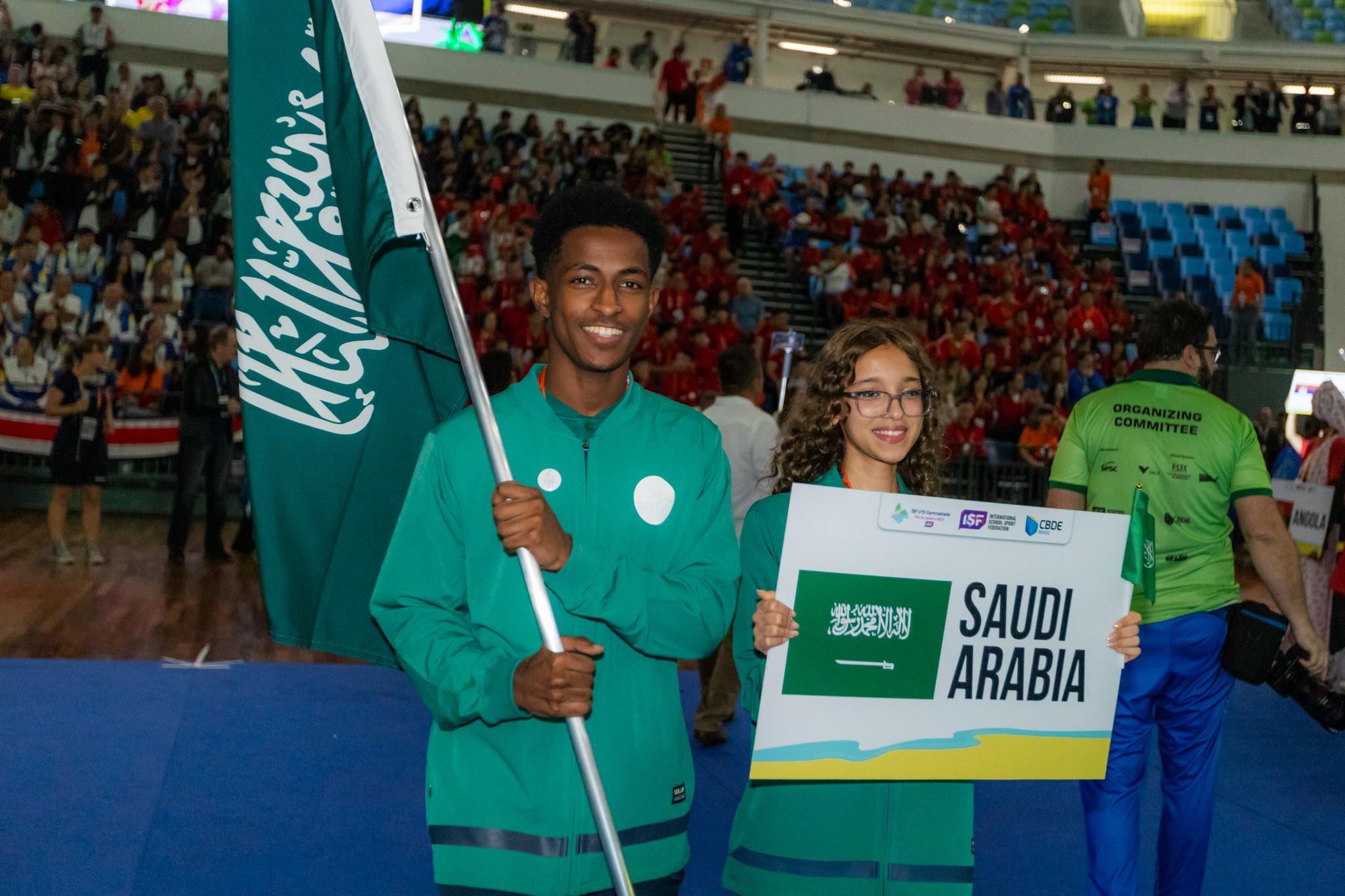 Saudi Arabia - Parade ISF U15 Gymnasiade Brazil 2023