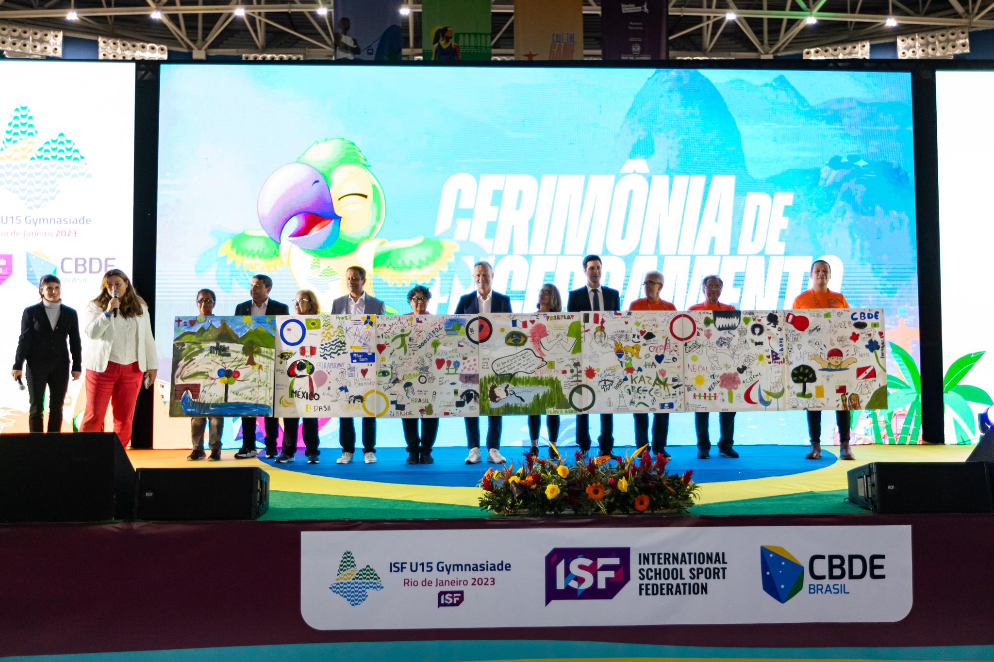 Closing ceremony - ISF U15 Gymnasiade 2023