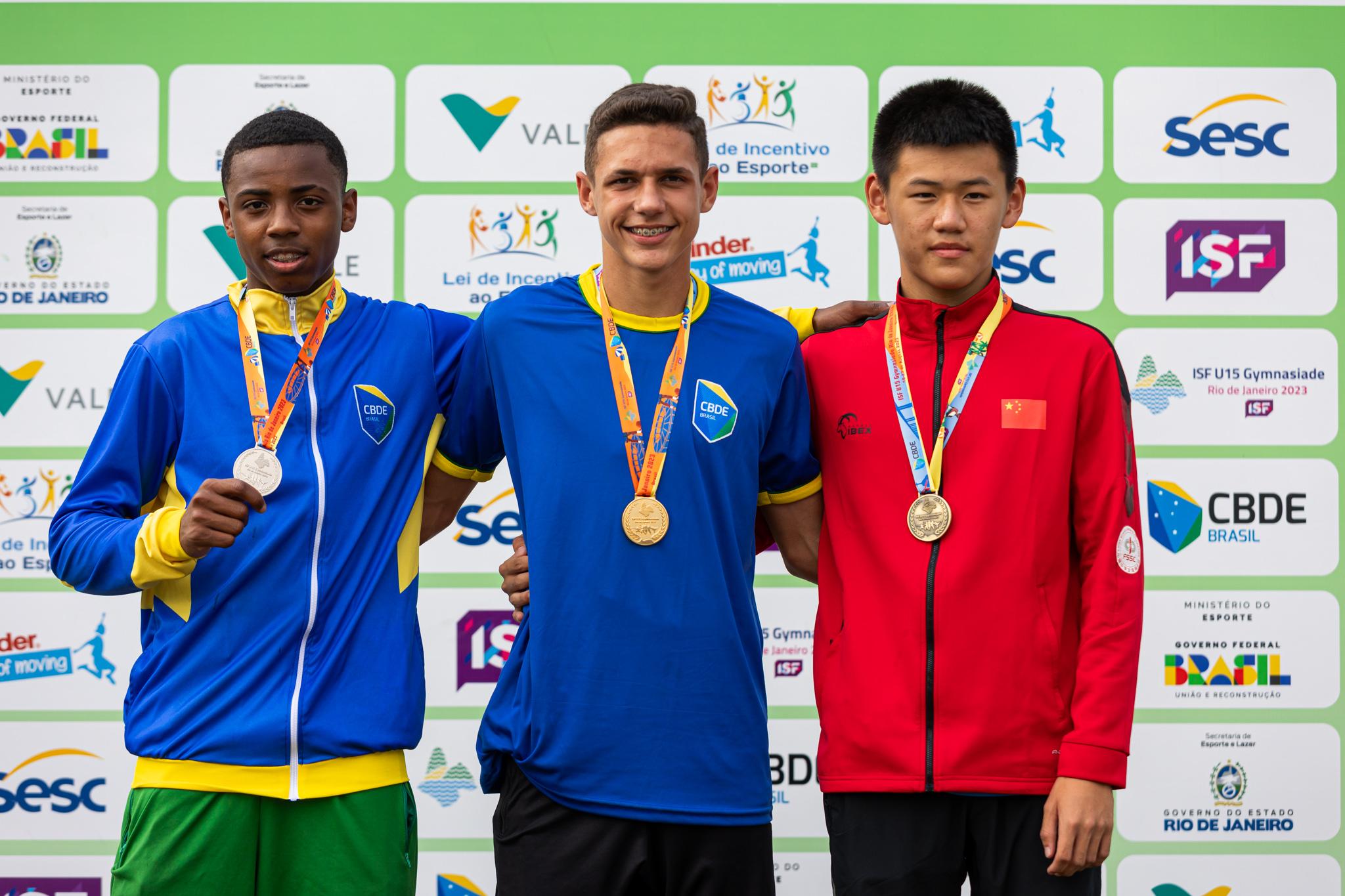 award ceremony - ISF U15 Gymnasiade