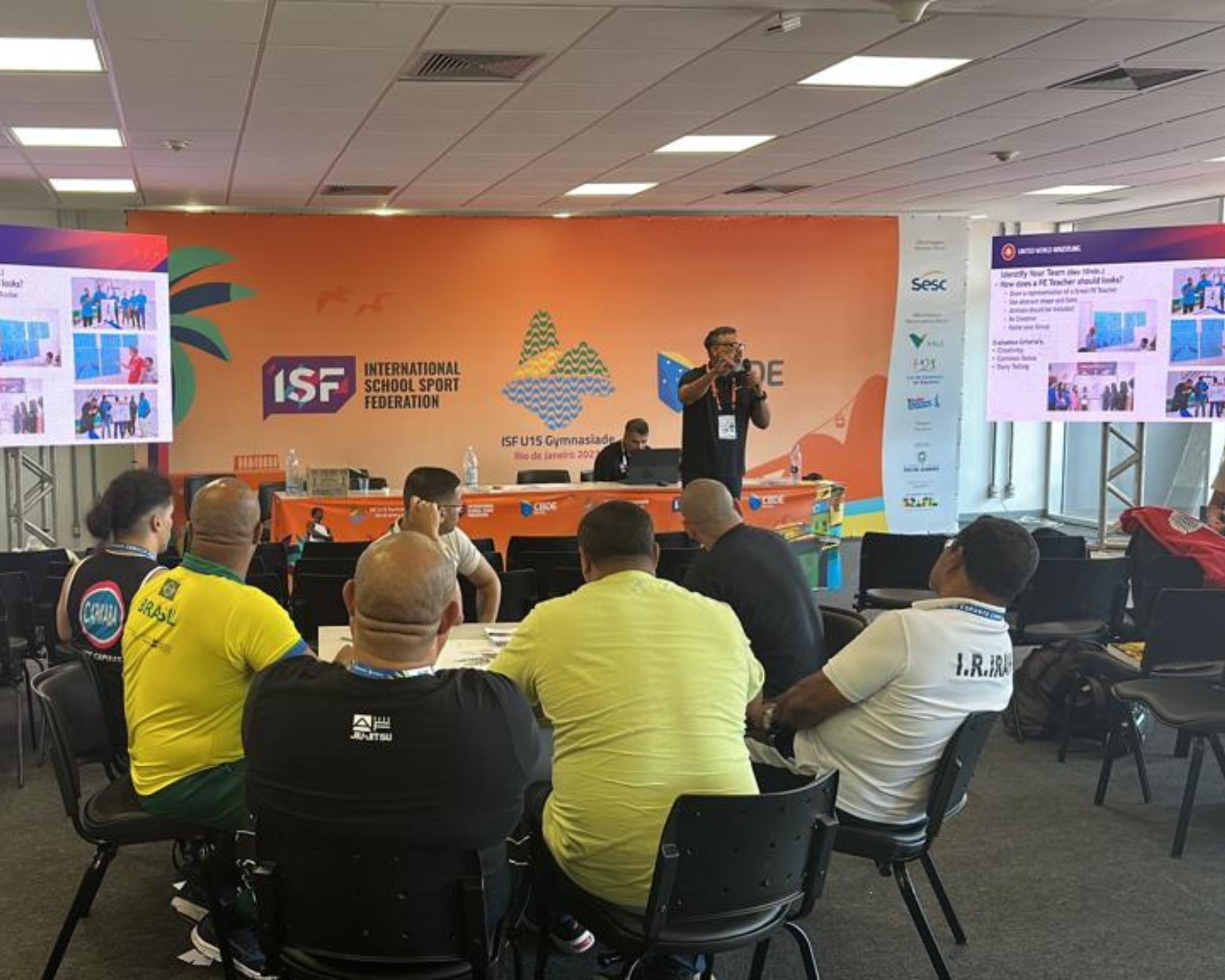 isf academy PE Teachers workshops