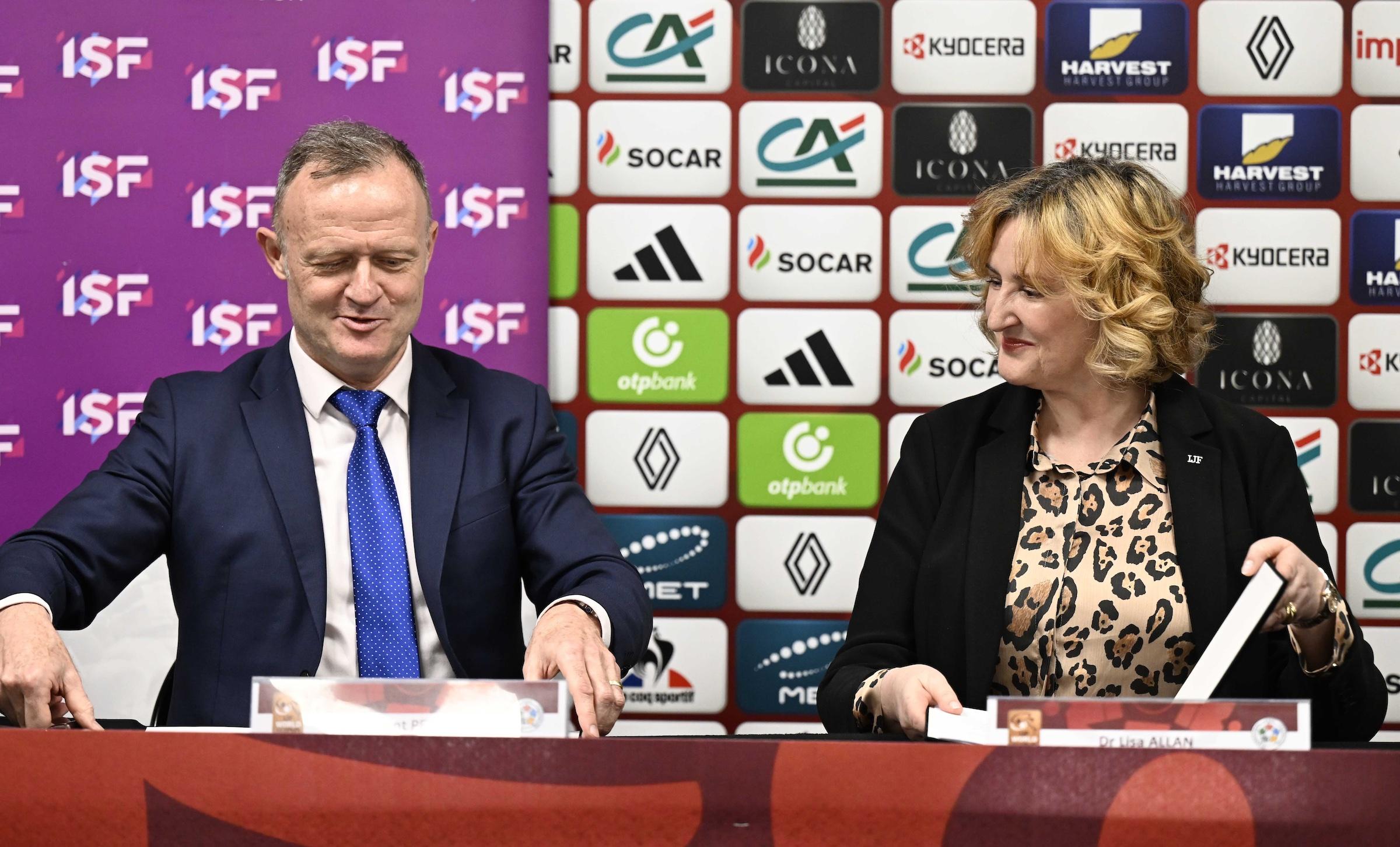 ISF President signs MOU with IJF Secretary General