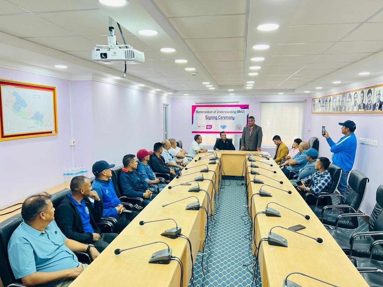 NSSF Nepal boxing Mou