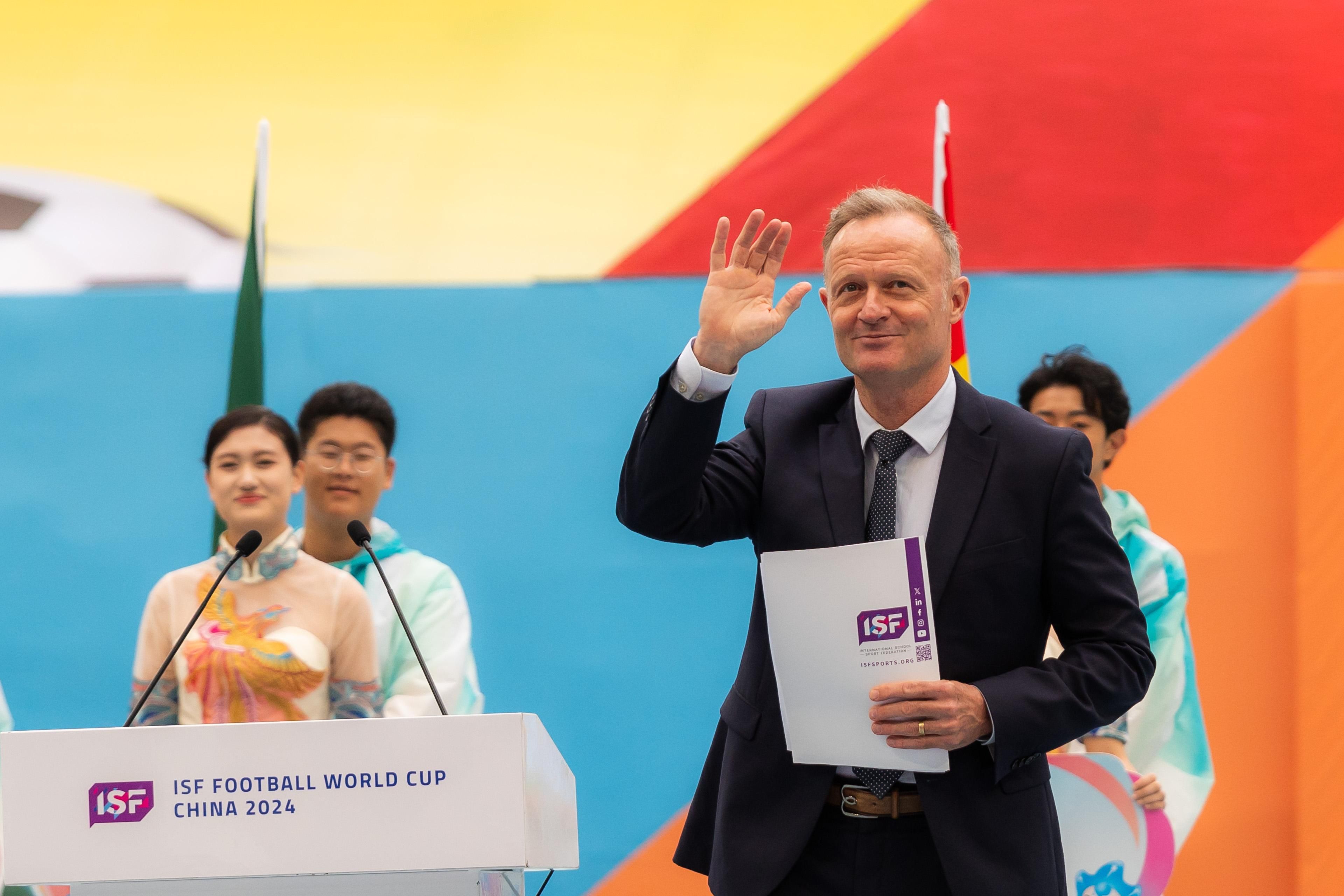 WRR67418.jpg Laurent Petrynka openinng football world cup china 2024
