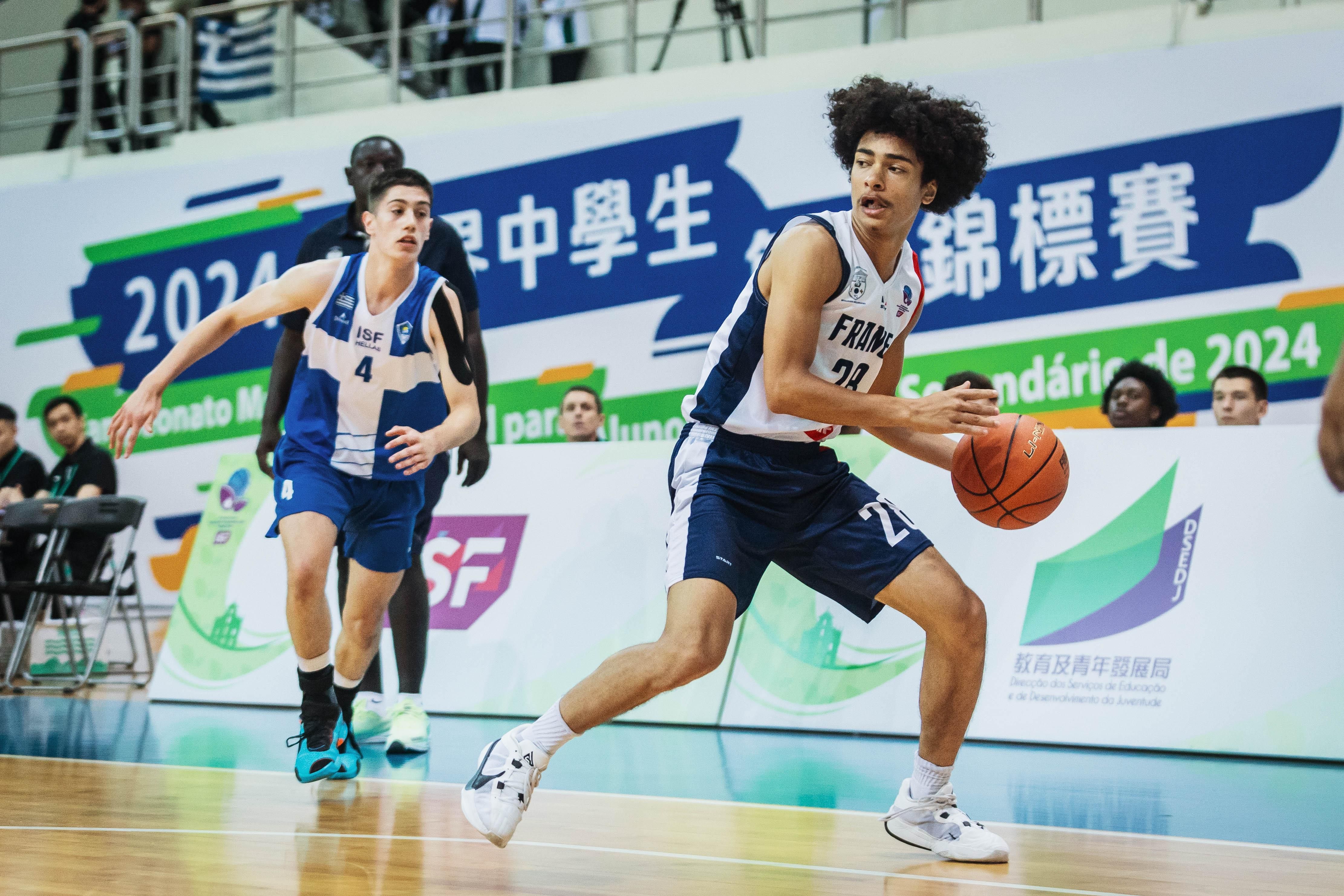 ISF WSC Basketball 2024 final boy