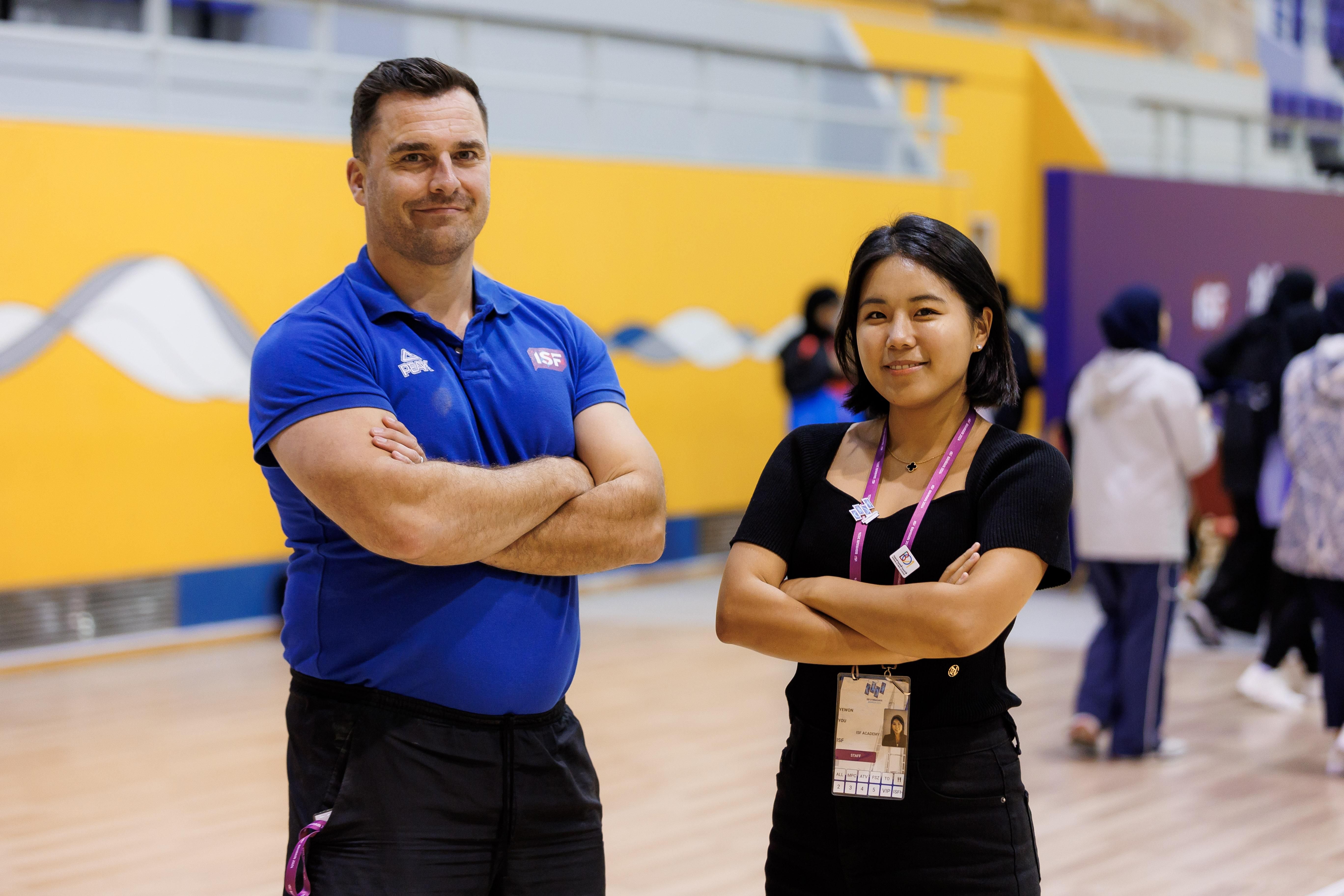 Bahrain’s PE Teachers Embrace Innovative Sports Programs at ISF Gymnasiade Venue