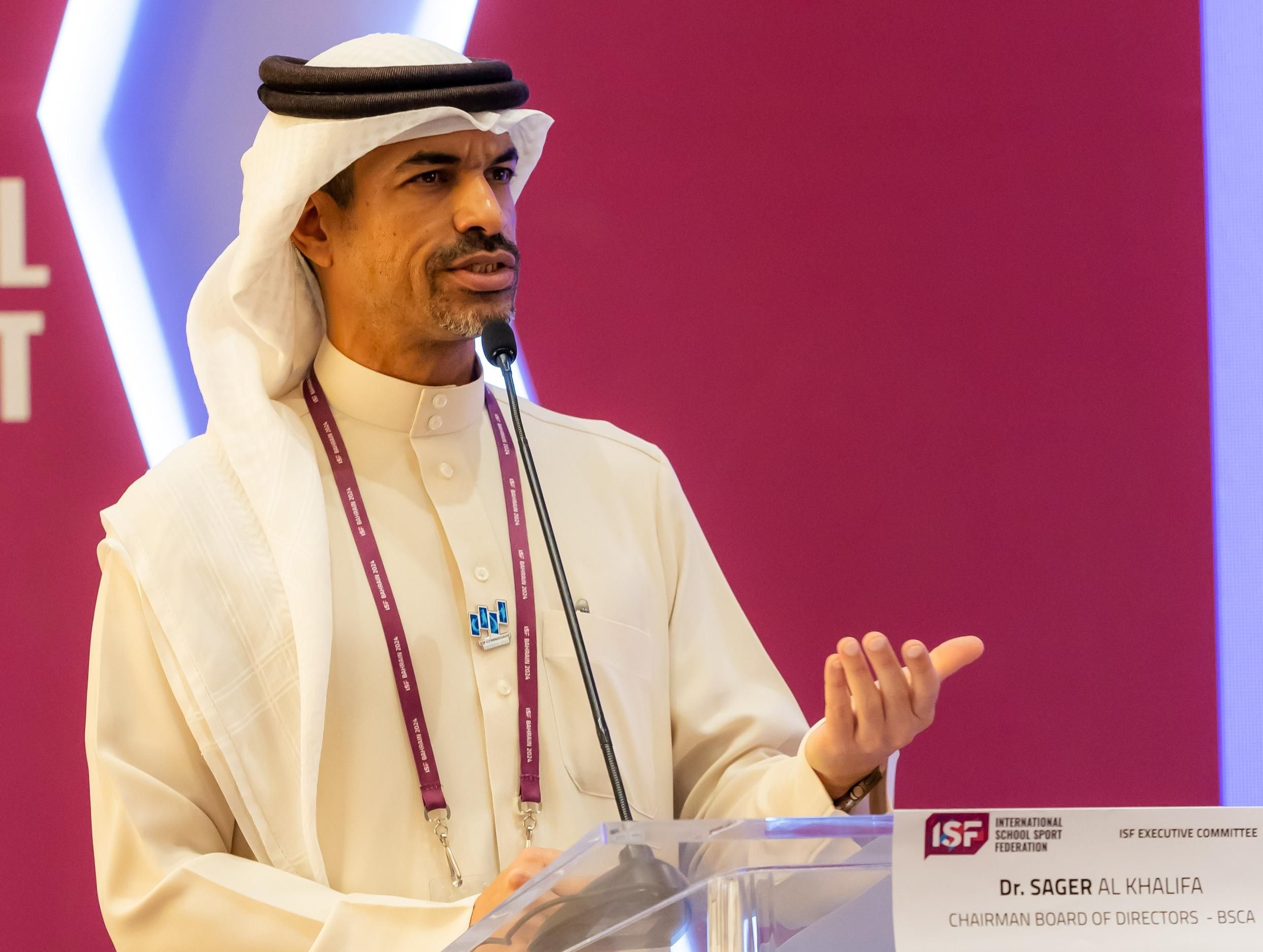 BSCAA chair in ISF GA 2024