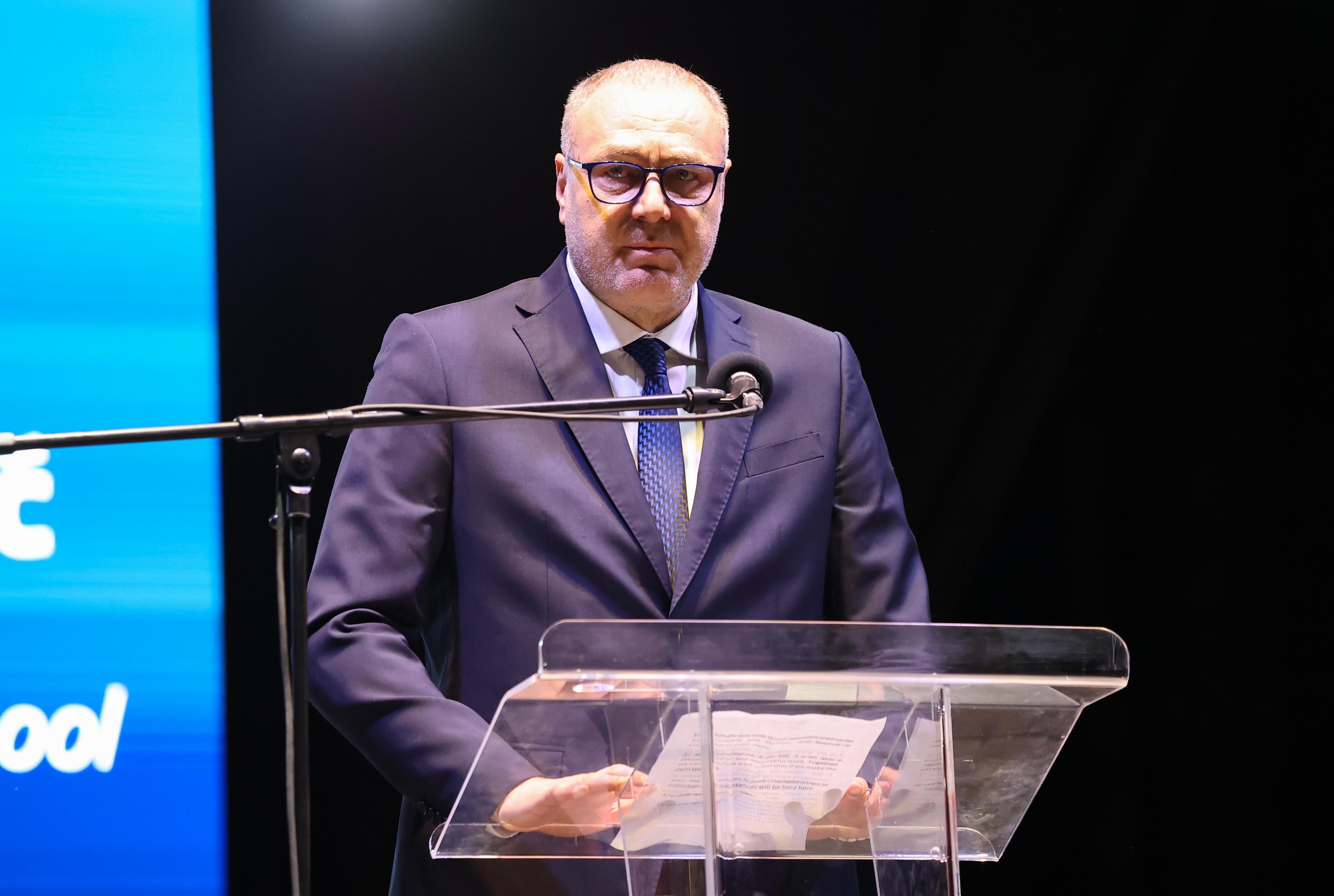 opening U15 Gymnasiade Zlatibor 2025 Zeljko Tanaskovic