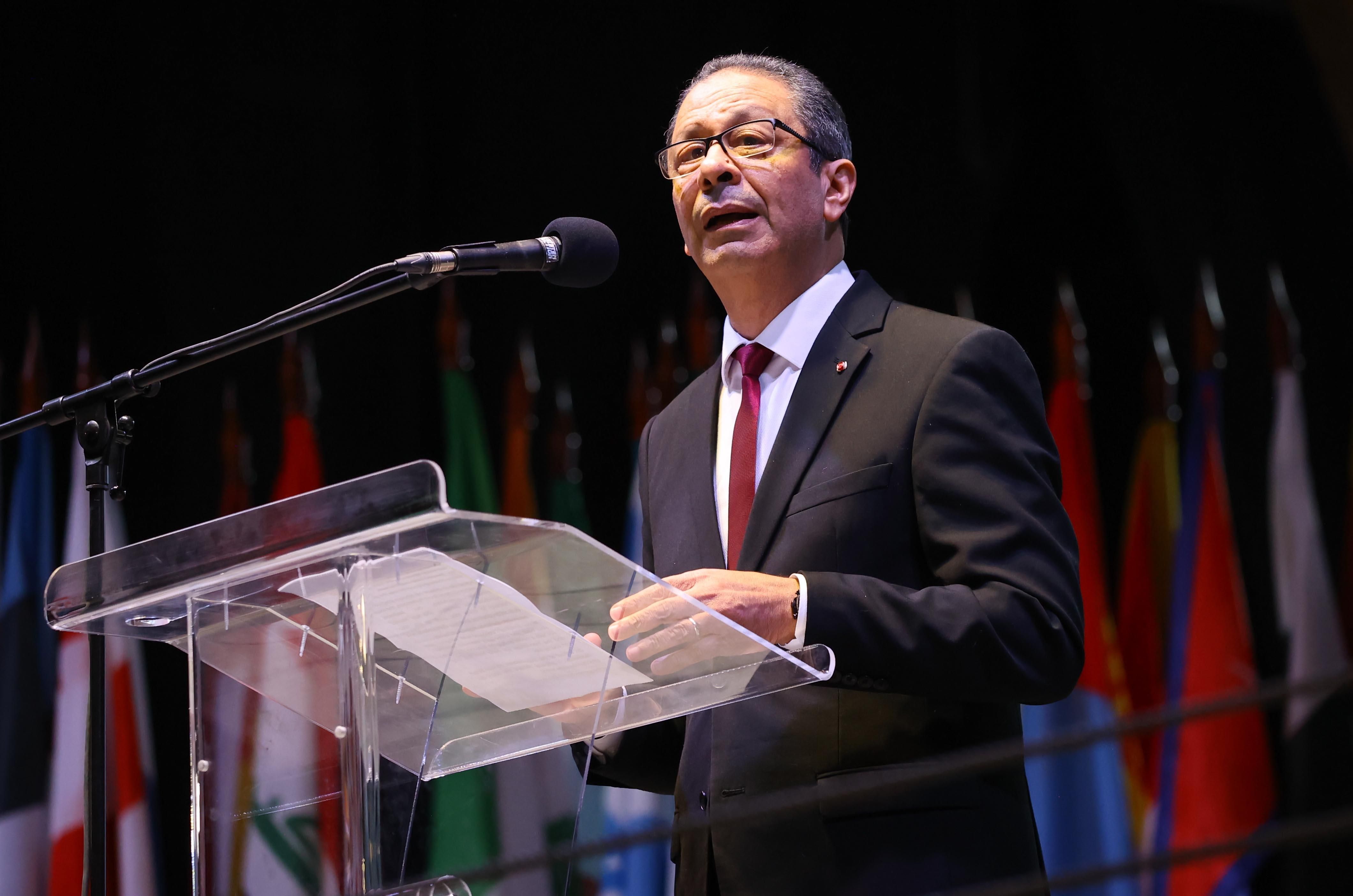 opening U15 Gymnasiade Zlatibor 2025 Youssef Belqasmi