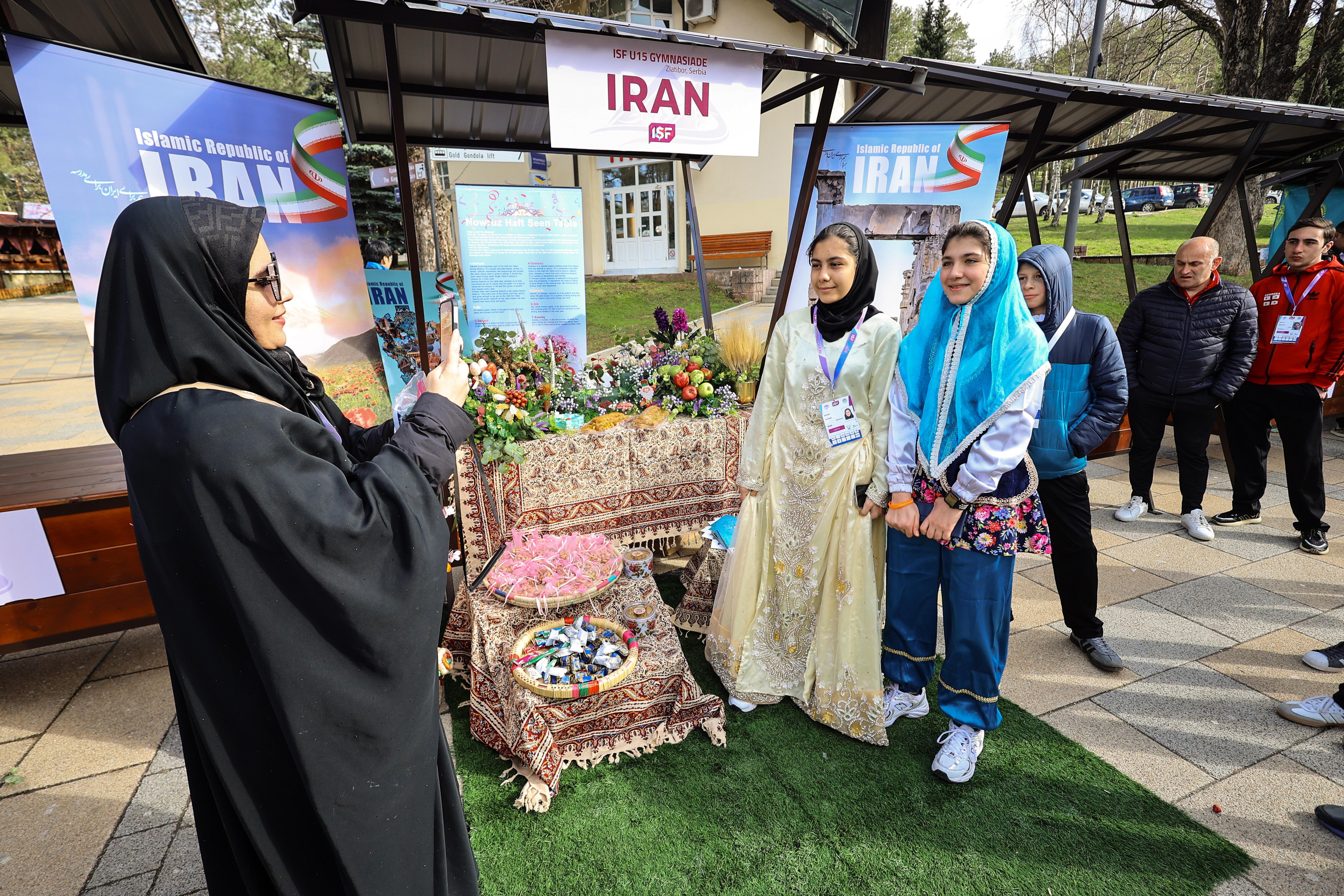 u15 gymnasiade 2025 zlatibor serbia culture nations night iran