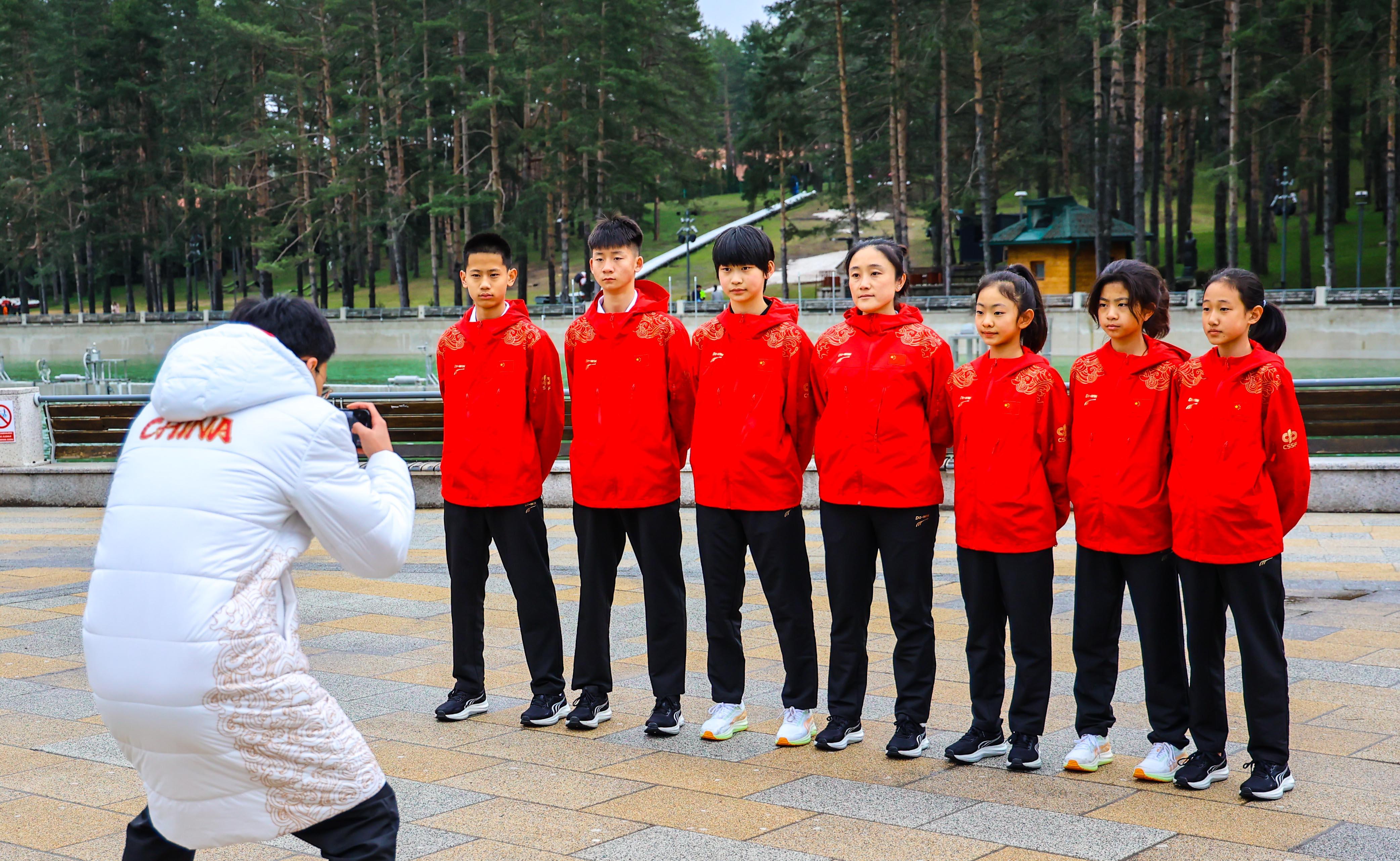 arrival zlatibor u15 gymnasiade